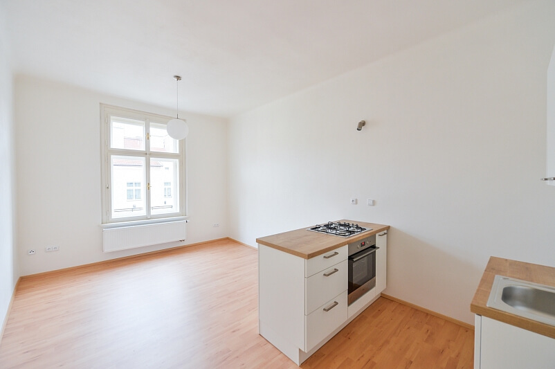 Kafkova, Dejvice - Prague 6 | Rent, Apartment One-bedroom (2+kk), 42 m²