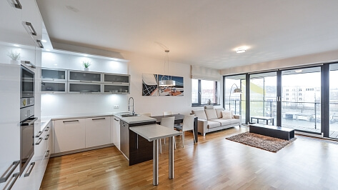 V Přístavu, Holešovice - Praha 7 | Pronájem, Byt 3+kk, 109 m²