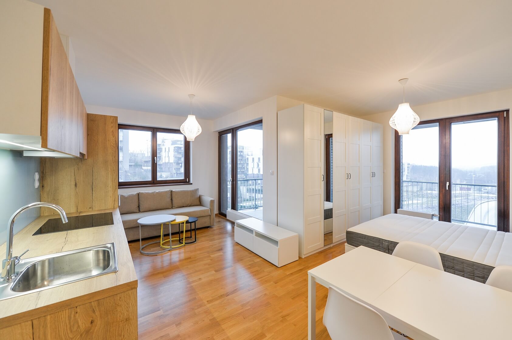 Učňovská, Hrdlořezy - Prague 9 | Rent, Apartment Studio (1+kk), 59 m²