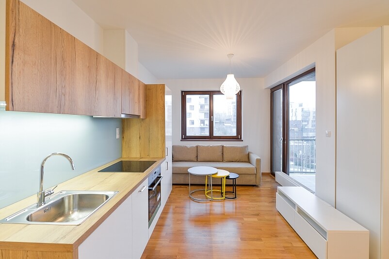 Učňovská, Hrdlořezy - Praha 9 | Pronájem, Byt 1+kk, 59 m²