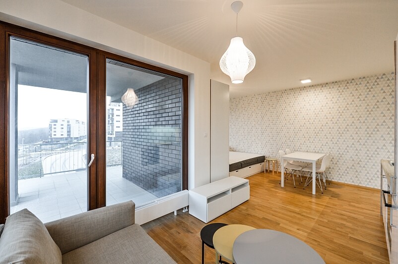 Učňovská, Hrdlořezy - Praha 9 | Pronájem, Byt 1+kk, 59 m²