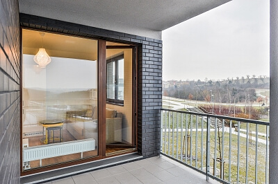 Učňovská, Hrdlořezy - Prague 9 | Rent, Apartment Studio (1+kk), 59 m²