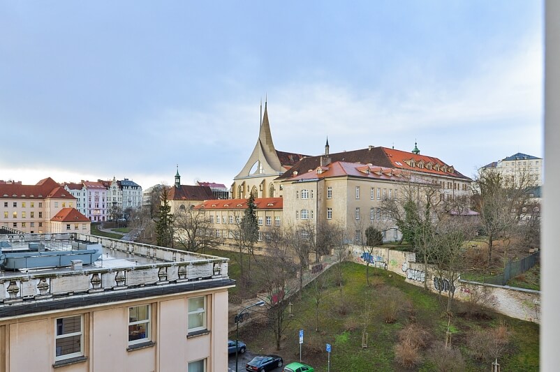 Na Poříčním právu, Nové Město - Praha 2 | Pronájem, Byt 2+kk, 50 m²