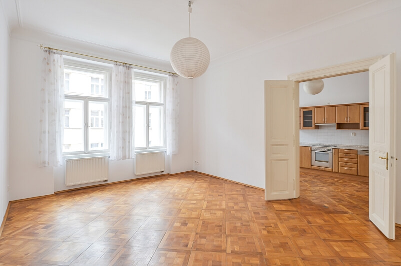 Blanická, Vinohrady - Prague 2 | Rent, Apartment One-bedroom (2+1), 86 m²