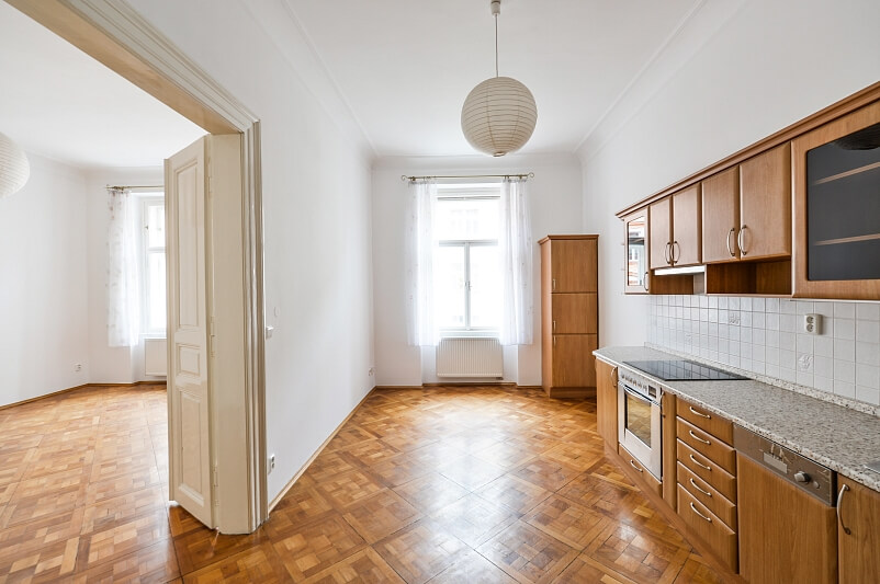 Blanická, Vinohrady - Prague 2 | Rent, Apartment One-bedroom (2+1), 86 m²