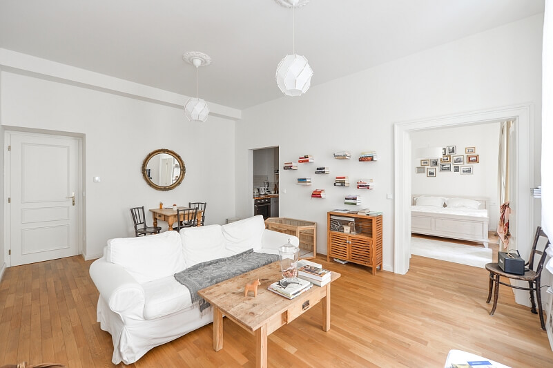 Nitranská, Vinohrady - Prague 3 | Rent, Apartment One-bedroom (2+kk), 55 m²