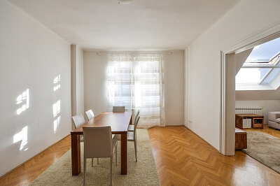 Na Švihance, Vinohrady - Prague 2 | Rent, Apartment Two-bedroom (3+1), 100 m²