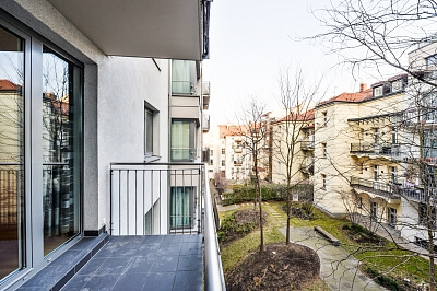 Karla Engliše, Smíchov - Prague 5 | Rent, Apartment Two-bedroom (3+kk), 80 m²