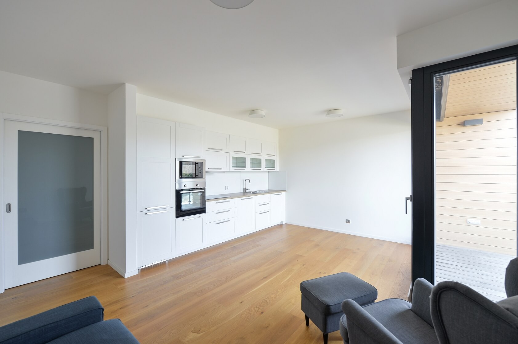 Menclova, Libeň - Prague 8 | Rent, Apartment One-bedroom (2+kk), 59 m²