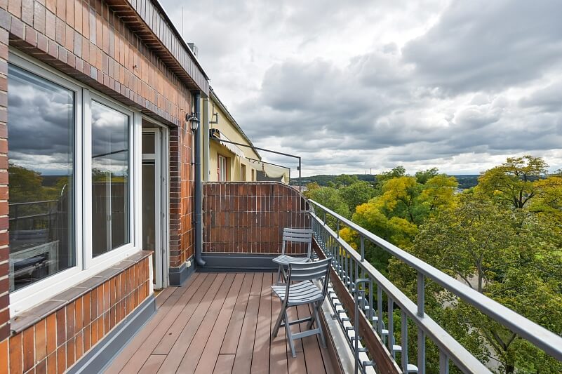 Rybalkova, Vršovice - Prague 10 | Rent, Apartment One-bedroom (2+kk), 82 m²