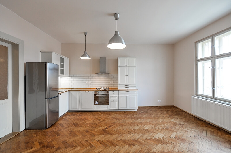 Rašínovo nábřeží, Nové Město - Prague 2 | Rent, Apartment Two-bedroom (3+1), 104 m²
