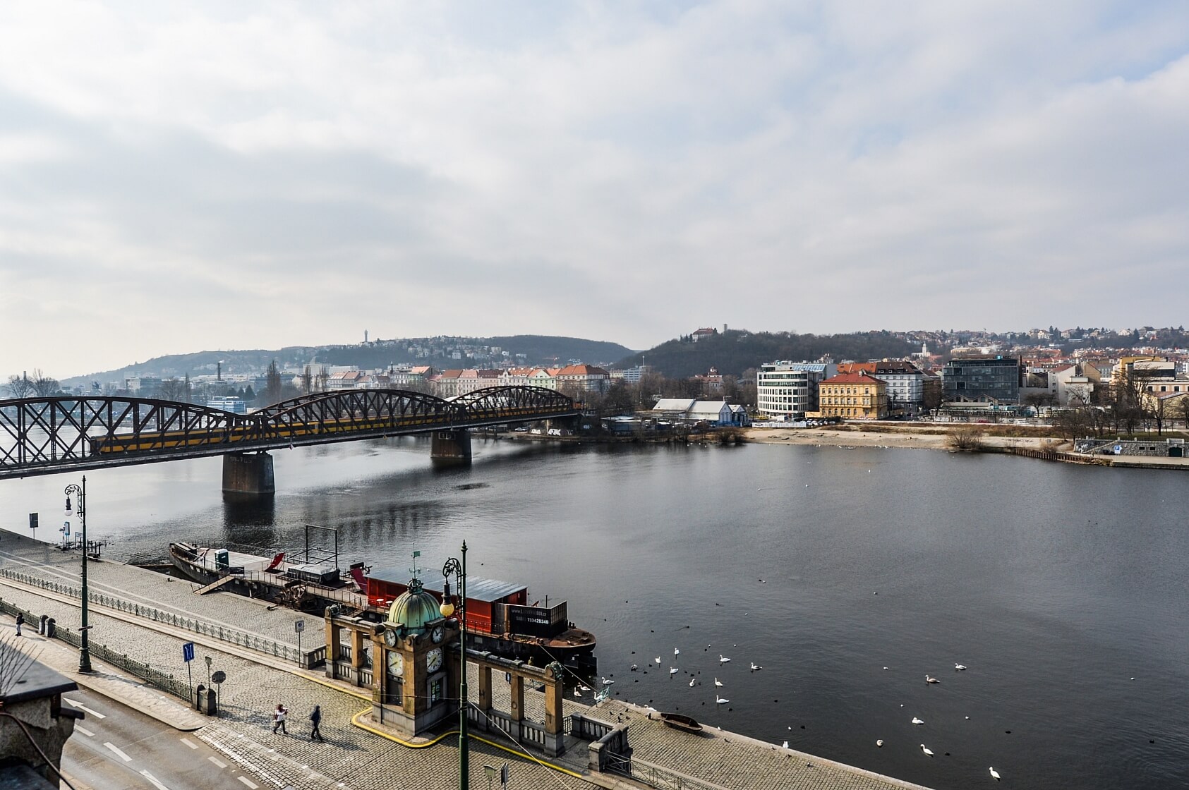 Rašínovo nábřeží, Nové Město - Prague 2 | Rent, Apartment Two-bedroom (3+1), 104 m²