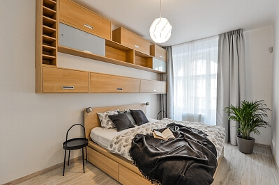 Plavecká, Nové Město - Prague 2 | Rent, Apartment One-bedroom (2+kk), 50 m²