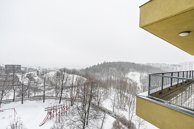 K Červenému vrchu, Vokovice - Prague 6 | Rent, Apartment Two-bedroom (3+kk), 102 m²