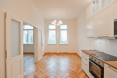 Lyčkovo náměstí, Karlín - Prague 8 | Rent, Apartment One-bedroom (2+kk), 44 m²
