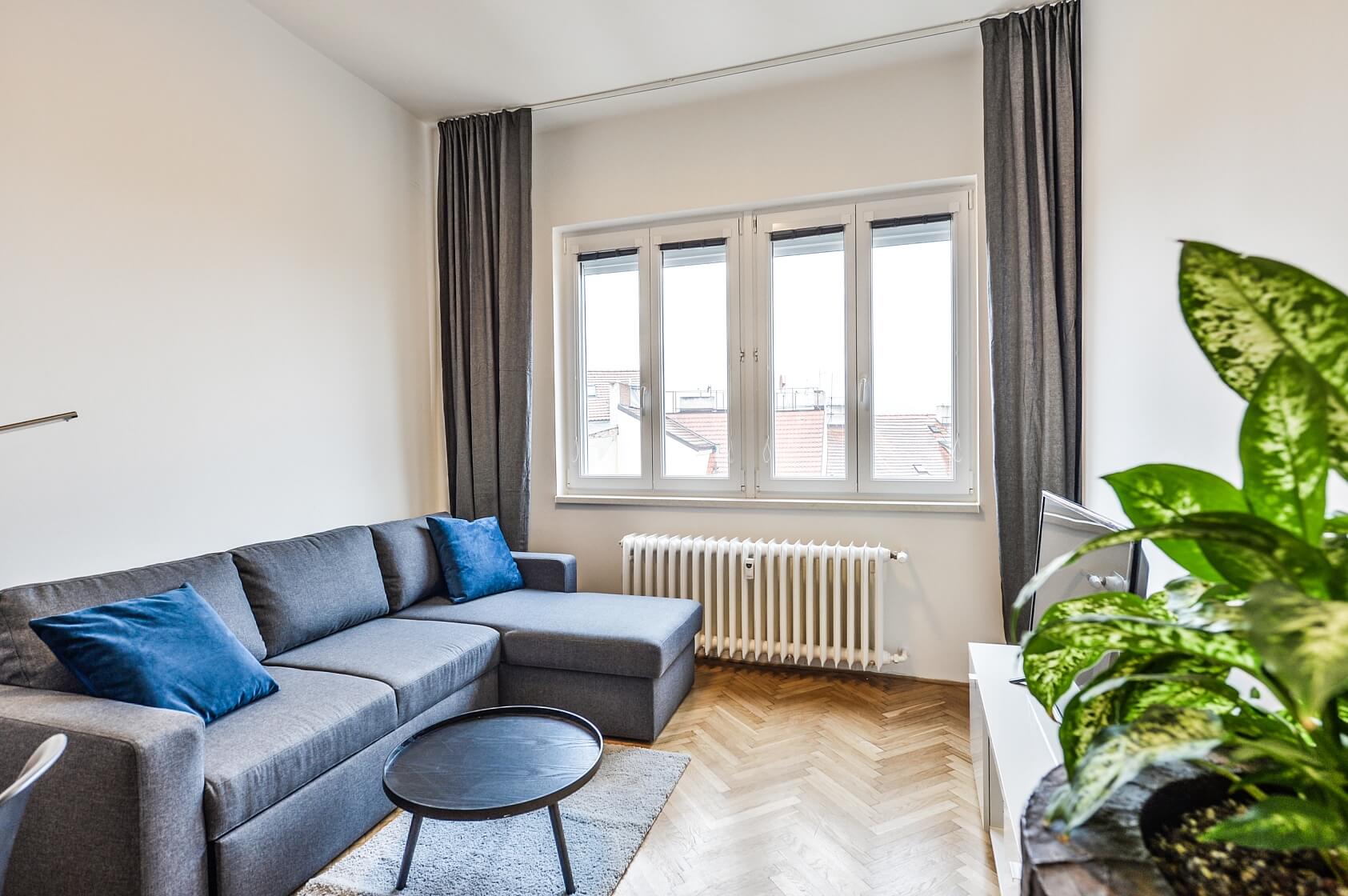 Štěpánská, Nové Město - Prague 1 | Rent, Apartment One-bedroom (2+kk), 44 m²