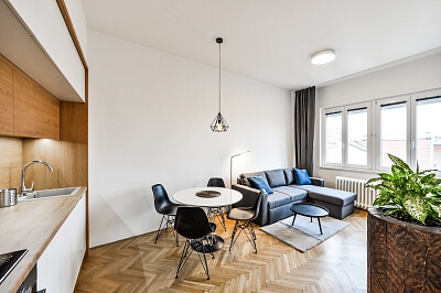 Štěpánská, Nové Město - Praha 1 | Pronájem, Byt 2+kk, 44 m²