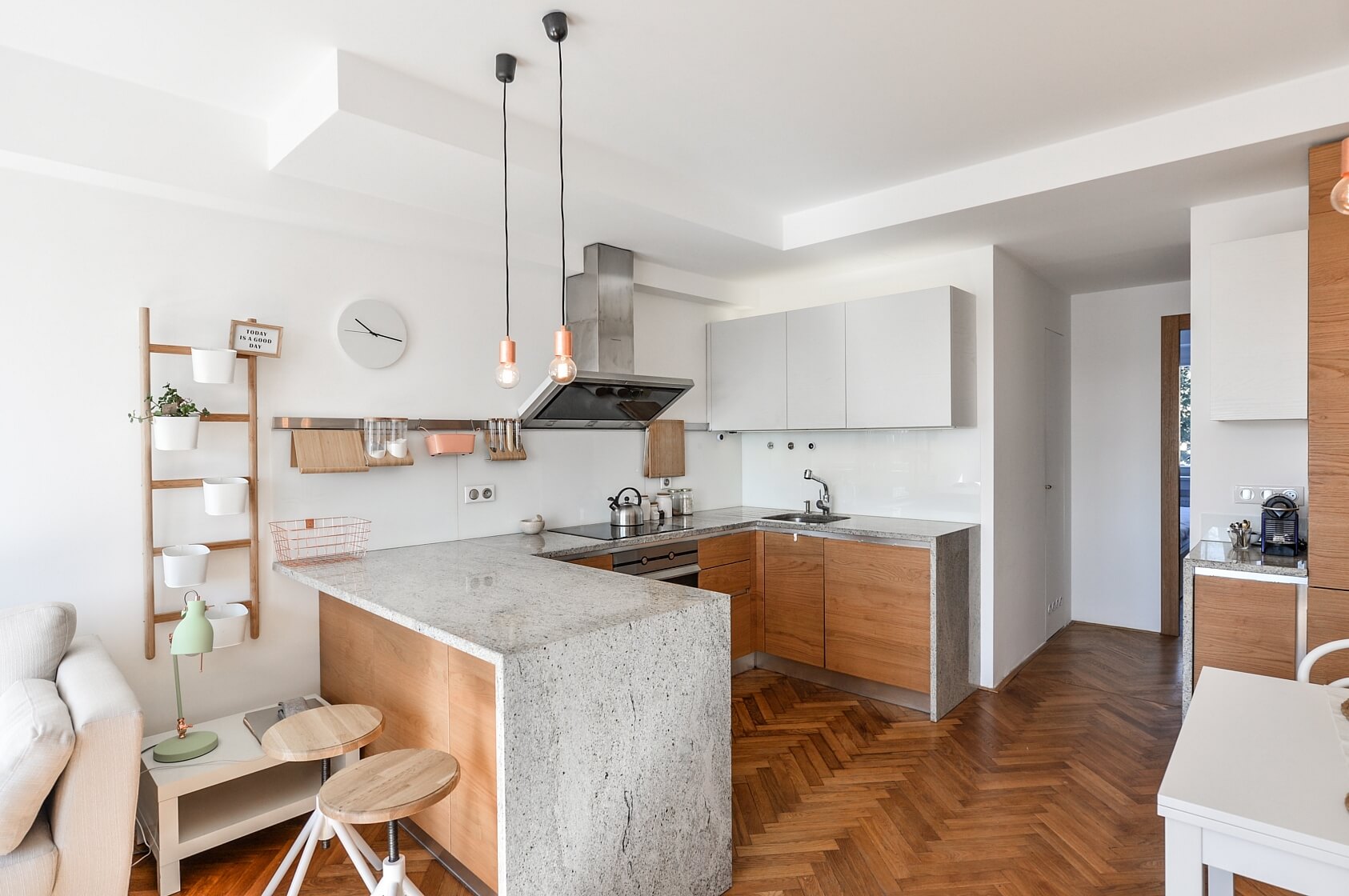 Malešická, Žižkov - Prague 3 | Rent, Apartment Two-bedroom (3+kk), 63 m²