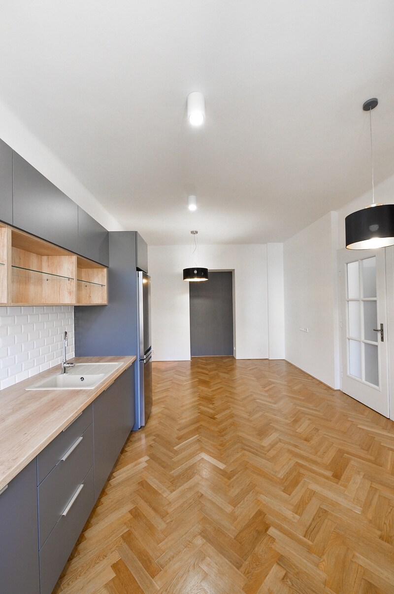 Jugoslávských partyzánů, Dejvice - Prague 6 | Rent, Apartment One-bedroom (2+kk), 53 m²