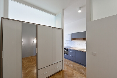 Jugoslávských partyzánů, Dejvice - Prague 6 | Rent, Apartment Studio (1+kk), 37 m²