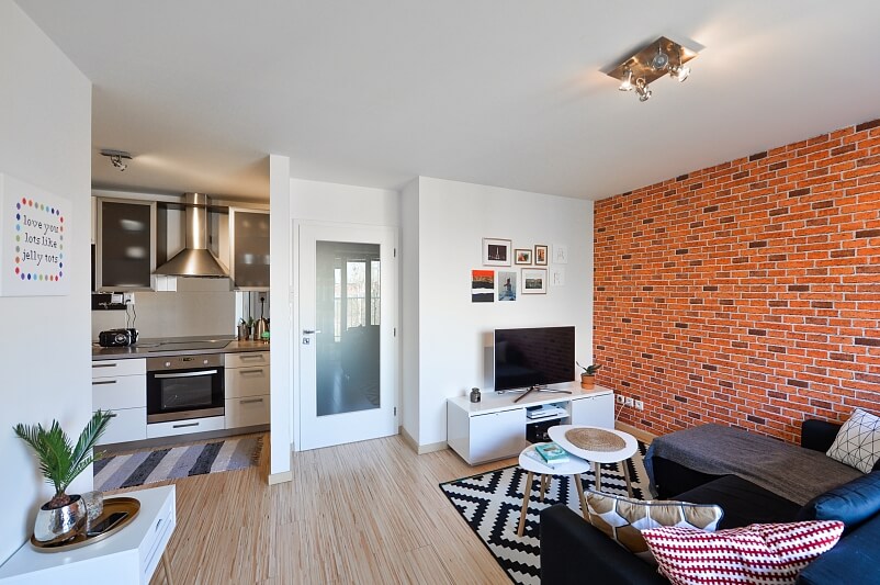 Zemědělská, Dejvice - Prague 6 | Rent, Apartment One-bedroom (2+kk), 49 m²