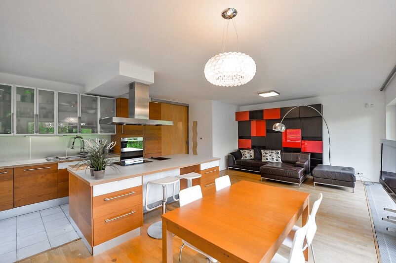 Nobelova, Vokovice - Praha 6 | Pronájem, Byt 3+kk, 130 m²