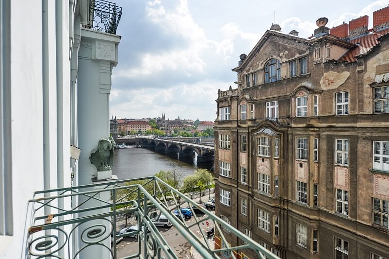 Janáčkovo nábřeží, Smíchov - Praha 5 | Pronájem, Byt 3+kk, 99 m²