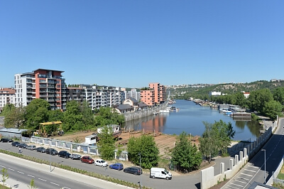 Sanderova, Holešovice - Prague 7 | Rent, Apartment One-bedroom (2+kk), 71 m²