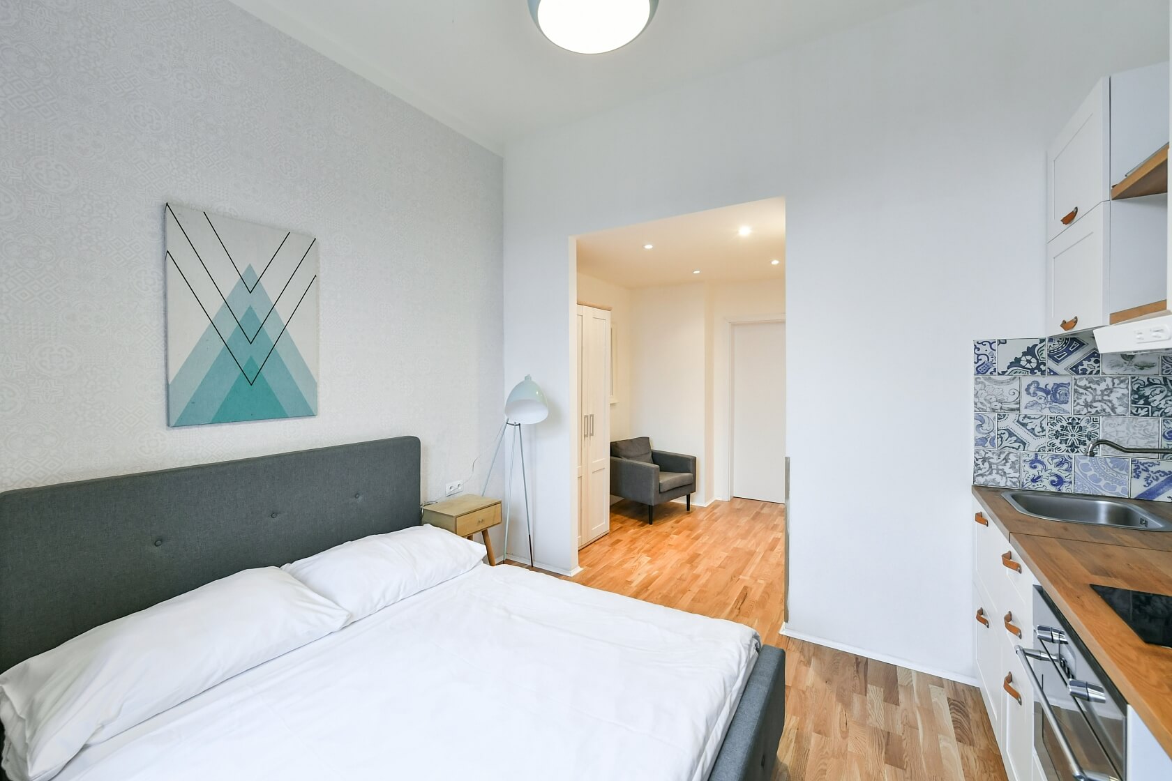 Bořivojova, Žižkov - Prague 3 | Rent, Apartment Studio (1+kk), 30 m²