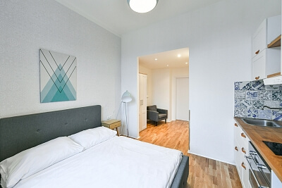 Bořivojova, Žižkov - Prague 3 | Rent, Apartment Studio (1+kk), 30 m²