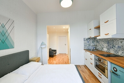 Bořivojova, Žižkov - Prague 3 | Rent, Apartment Studio (1+kk), 30 m²
