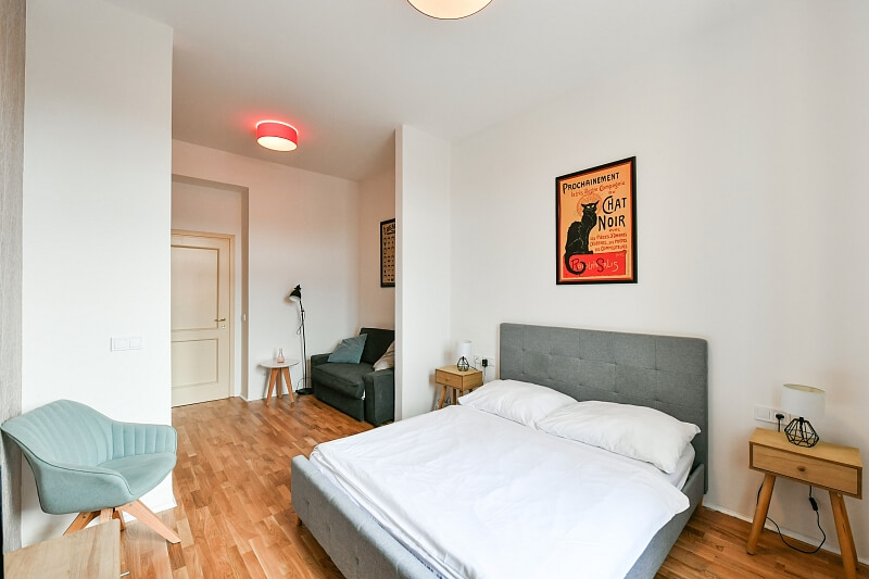 Bořivojova, Žižkov - Prague 3 | Rent, Apartment Studio (1+1), 39 m²