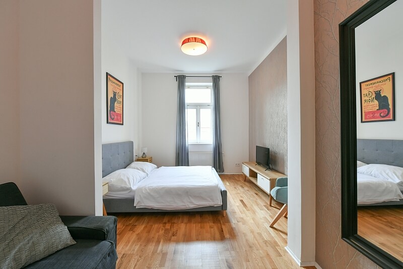 Bořivojova, Žižkov - Prague 3 | Rent, Apartment Studio (1+1), 39 m²