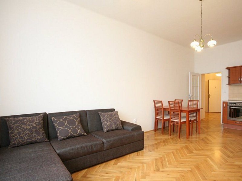 Jugoslávských partyzánů, Bubeneč - Prague 6 | Rent, Apartment One-bedroom (2+kk), 56 m²
