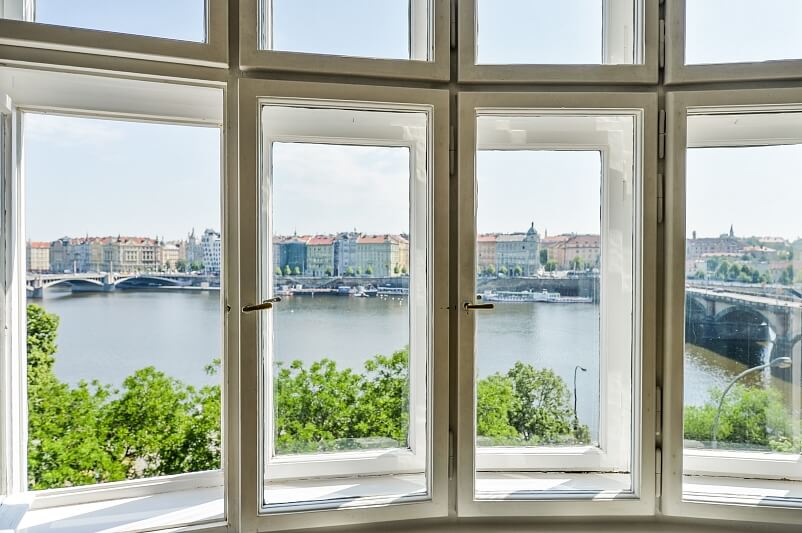 Janáčkovo nábřeží, Smíchov - Prague 5 | Rent, Apartment One-bedroom (2+1), 105 m²