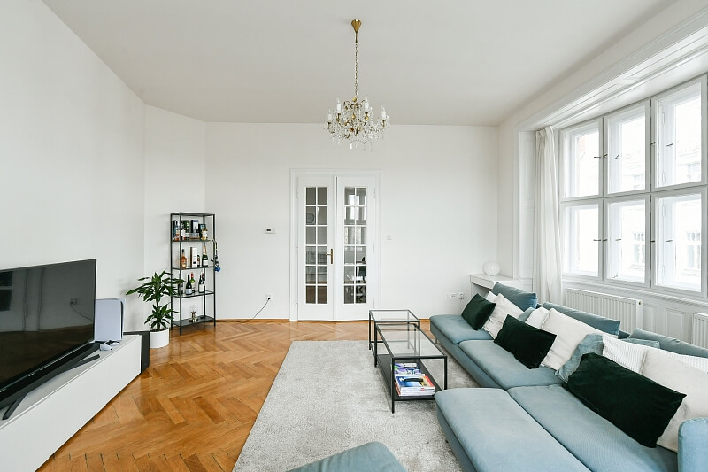 Janáčkovo nábřeží, Smíchov - Praha 5 | Pronájem, Byt 2+1, 105 m²