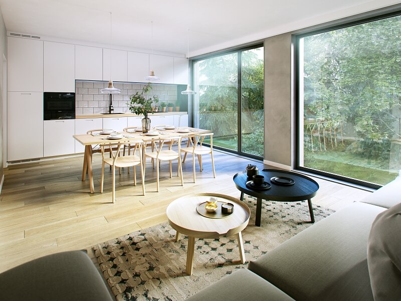 Na Lysinách, Hodkovičky - Prague 4 | Sale, Apartment Three-bedroom (4+kk), 106 m²