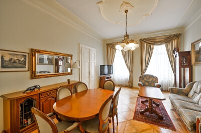 Salmovská, Nové Město - Praha 2 | Pronájem, Byt 3+1, 98 m²