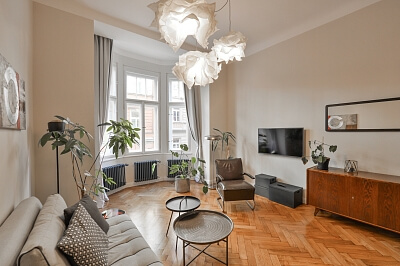 Bořivojova, Žižkov - Prague 3 | Rent, Apartment One-bedroom (2+kk), 62 m²