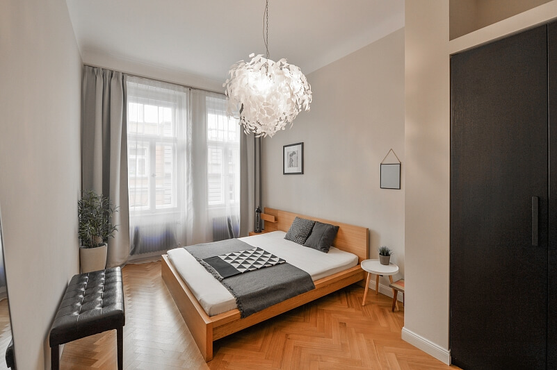 Bořivojova, Žižkov - Prague 3 | Rent, Apartment One-bedroom (2+kk), 62 m²