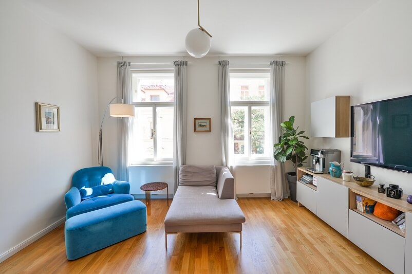 Nitranská, Vinohrady - Praha 3 | Pronájem, Byt 3+kk, 79 m²