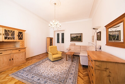 Slavíkova, Vinohrady - Prague 2 | Rent, Apartment One-bedroom (2+1), 77 m²