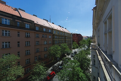 Slavíkova, Vinohrady - Prague 2 | Rent, Apartment One-bedroom (2+1), 77 m²