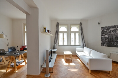 Kubelíkova, Žižkov - Prague 3 | Sale, Apartment One-bedroom (2+kk), 60 m²