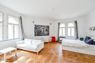 Kubelíkova, Žižkov - Prague 3 | Sale, Apartment One-bedroom (2+kk), 60 m²