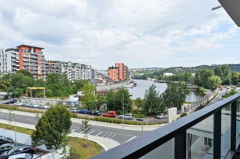 Sanderova, Holešovice - Prague 7 | Rent, Apartment One-bedroom (2+kk), 73 m²