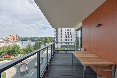 Sanderova, Holešovice - Prague 7 | Rent, Apartment One-bedroom (2+kk), 73 m²