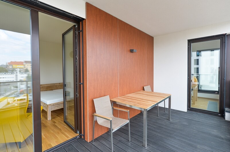 Sanderova, Holešovice - Prague 7 | Rent, Apartment One-bedroom (2+kk), 73 m²