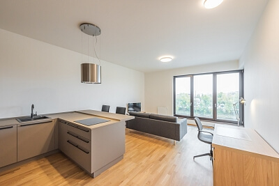 Sanderova, Holešovice - Prague 7 | Rent, Apartment One-bedroom (2+kk), 60 m²