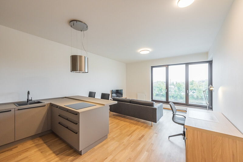 Sanderova, Holešovice - Prague 7 | Rent, Apartment One-bedroom (2+kk), 60 m²